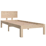 Bed Frame without Mattress 75x190cm Small Single 810455