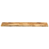 Table Top 160x30x3.8 cm Live Edge Solid Wood Rough Mango 370388