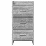 Sideboard Grey Sonoma 40 x 36 x 80 cm Engineered Wood 8011064