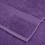 Premium Sauna Towels SOLUND 2 pcs Purple 80x200 cm 600 gsm 137362