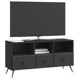 TV Cabinet with Drawer Black 102 x 34.5 x 50 cm Engineered Wood 895596
