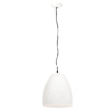 ZNTS Industrial Hanging Lamp 25 W White Round 42 cm E27 320558