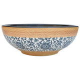Countertop Basin Multicolour Round 41x14 cm Ceramic 155056