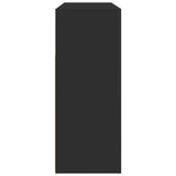 Sideboard Black 116 x 30 x 75 cm Engineered Wood 3333877