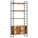 4-Tier Bookcase 80x30x180 cm Solid Reclaimed Wood 284419