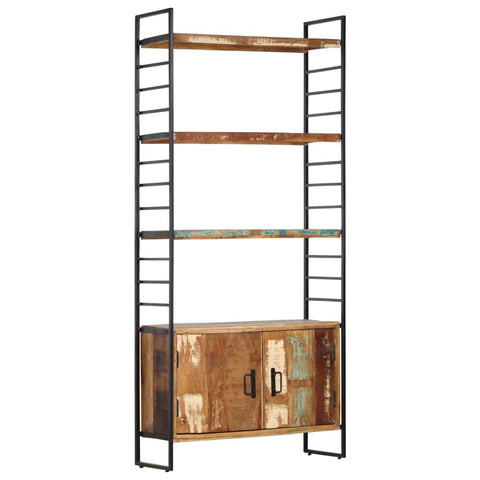 4-Tier Bookcase 80x30x180 cm Solid Reclaimed Wood 284419
