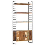 4-Tier Bookcase 80x30x180 cm Solid Reclaimed Wood 284419
