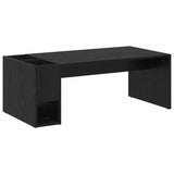 Coffee Table Black Oak 101.5 x 50 x 37 cm Engineered Wood 891193