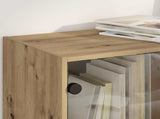 Highboard 2 pcs Artisan Oak 68 x 37 x 142 cm Engineered Wood 3402645