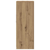 LED Sideboard Brown 41 x 37 x 100 cm Engineered Wood 863025