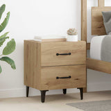 Bed Cabinet 2 pcs Artisan Oak 40 x 35 x 47.5 cm Engineered Wood 880568