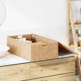 Storage Box Natural 75 x 42 x 23 cm Water hyacinth 42020146