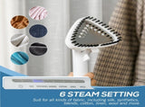 Upright Garment Clothes Steamer with 6 Steam Setting, 45s Fast Heat-up, 1.7L Water Tank and 35g/min T3398P344229