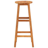 Bar Stools 2 pcs Solid Acacia Wood 44129