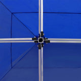 Professional Folding Party Tent Aluminium 6x3 m Blue 45502