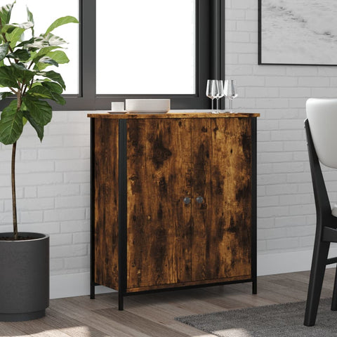 ZNTS Sideboard Smoked Oak 70x30x80 cm Engineered Wood 835536