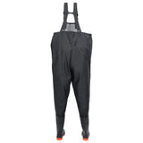 Chest Waders with Boots Black Size 46 4016989