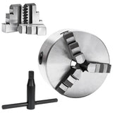 3 Jaw Self-Centering Lathe Chuck 125 mm Steel 146706