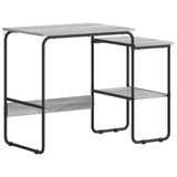 Desk with Storage Grey Sonoma 100 x 50 x 75 cm 8007993