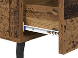 Bedside Cabinet Old Wood 40 x 40 x 66 cm Engineered Wood 882134