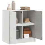 Sideboard White 67x39x73 cm Steel 841678