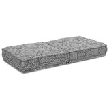 Modular Sofa Light Grey 70 x 70 x 36 cm Fabric 4019059