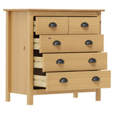 Sideboard Hill 79x40x80 cm Solid Pine Wood 288915