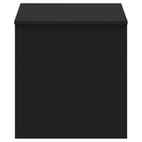 Coffee Table Black 102x50,5x52,5 cm Engineered Wood 809630