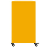 Sideboard Mustard Yellow 100.5x39x72 cm Steel 846743