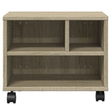 Printer Stand with Wheels Sonoma Oak 41x32x34,5 cm 840613