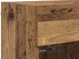 TV Wall Cabinet Old Wood 98.5 x 30 x 60.5 cm Engineered Wood 8000985