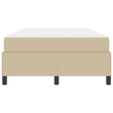 Bed Frame with Mattress Light Green Grey 120 x 200 cm Fabric 3399119