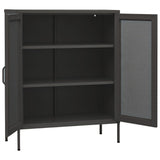 Storage Cabinet Anthracite 80x35x101.5 cm Steel 336177