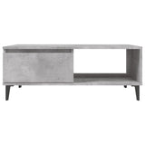 Coffee Table Concrete Grey 90x60x35 cm Engineered Wood 806008