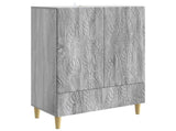 Sideboard Grey Sonoma 66 x 34.5 x 95 cm Engineered Wood 895131