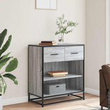Sideboard Grey Sonoma 68x35x76 cm Engineered Wood 848987