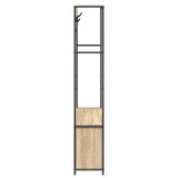 Coat Stand with Shoes Bench Sonoma Oak 100 x 32 x 180.5 cm 8012033