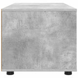 TV Cabinet Concrete Grey 100 x 48 x 43 cm Engineered Wood 888930