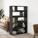 Room Divider Black 100x33x156.5 cm Engineered Wood 3309493