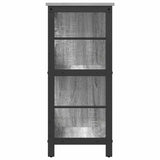 Bookshelf Grey Sonoma 102 x 32 x 72.5 cm Engineered Wood 884015