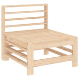 7 Piece Garden Lounge Set Solid Wood Pine 3186396