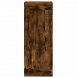 Highboard Smoked Oak 34.5x34x180 cm Engineered Wood 3200206