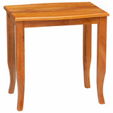 Nesting Side Tables 3 pcs Natural Solid Mahogany Wood 42009927