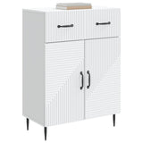 Sideboard with Drawer White 66 x 34.5 x 89.5 cm Engineered Wood 894865