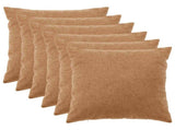 Cushion Cover 6 pcs HEERLEN Beige 60 x 60 cm Boucl 912644