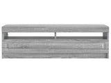 LED TV Cabinet Grey Sonoma Engineered Wood 897871