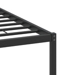 Bed Frame without Mattress Sonoma Oak 140x200 cm Engineered Wood 4106793