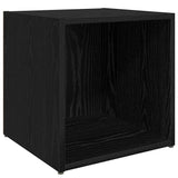 TV Cabinet Set 4 pcs Black 37 x 35 x 37.5 cm Engineered Wood 875092
