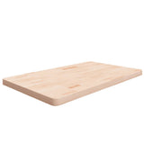 Bathroom Countertop 100x60x4 cm Untreated Solid Wood 342952