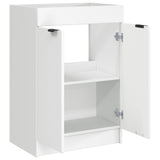 Bathroom under Sink Cabinet White 56 x 37.5 x 81 cm 890094